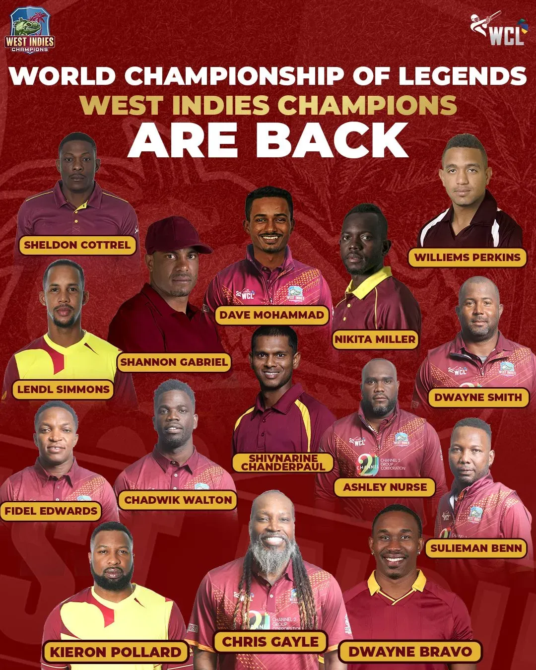 WCL 2025: Will Gayle, Pollard & Bravo Revive West Indies Champions?
