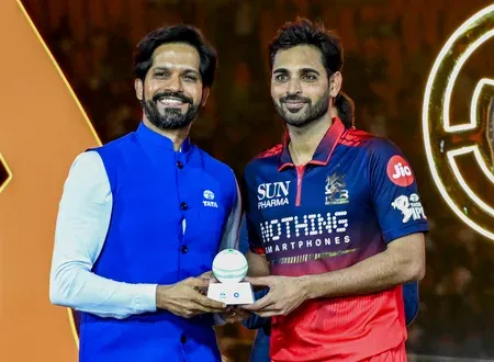 Bhuvneshwar hails RCB's back-to-back IPL crown, takes 28 wickets