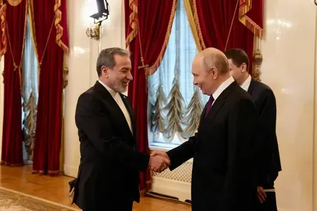 Iran FM Araghchi thanks Russia after meeting Putin, Lavrov in St Petersburg