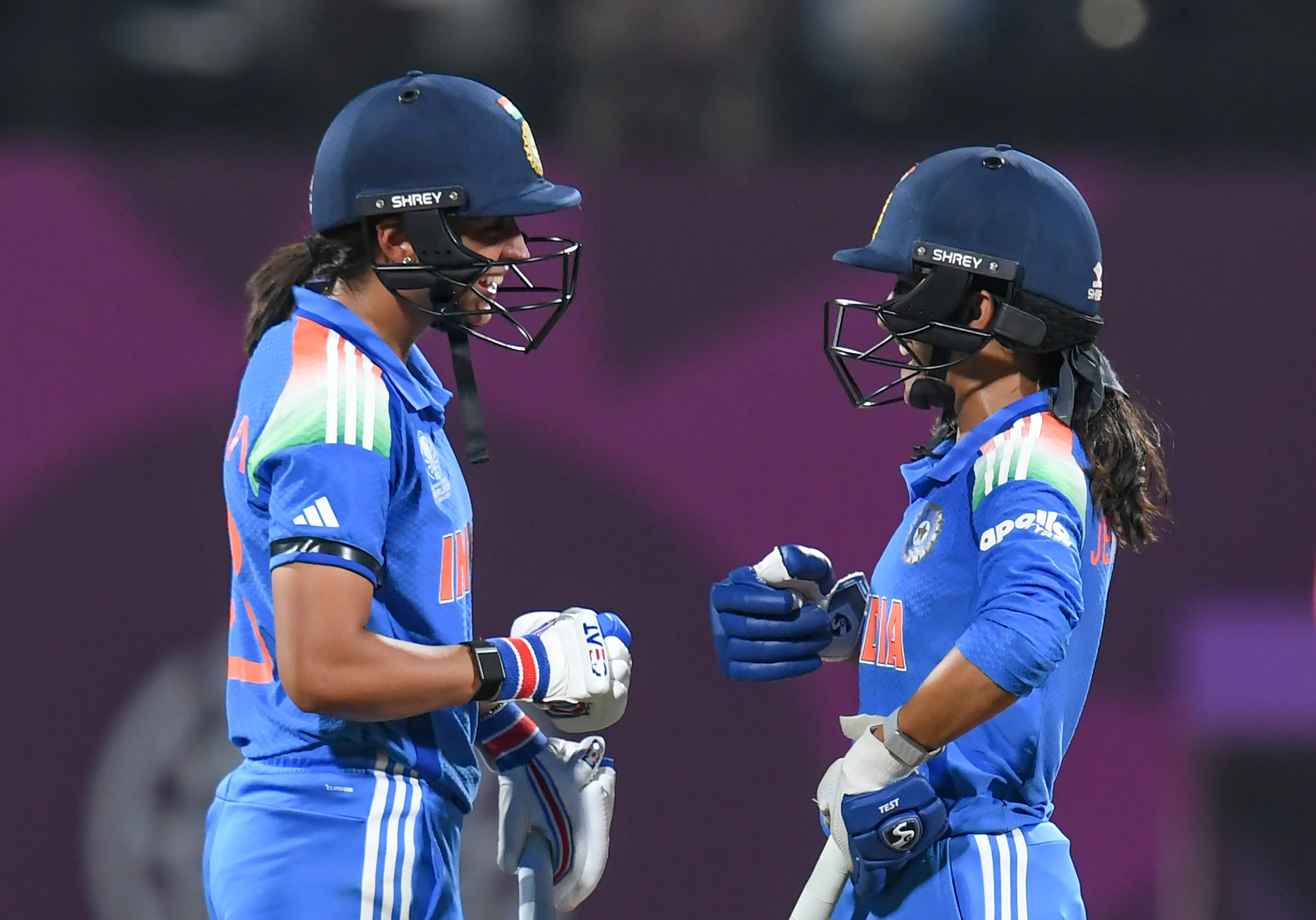 What was Harmanpreet's mindset during the 167-run partnership with Jemimah?