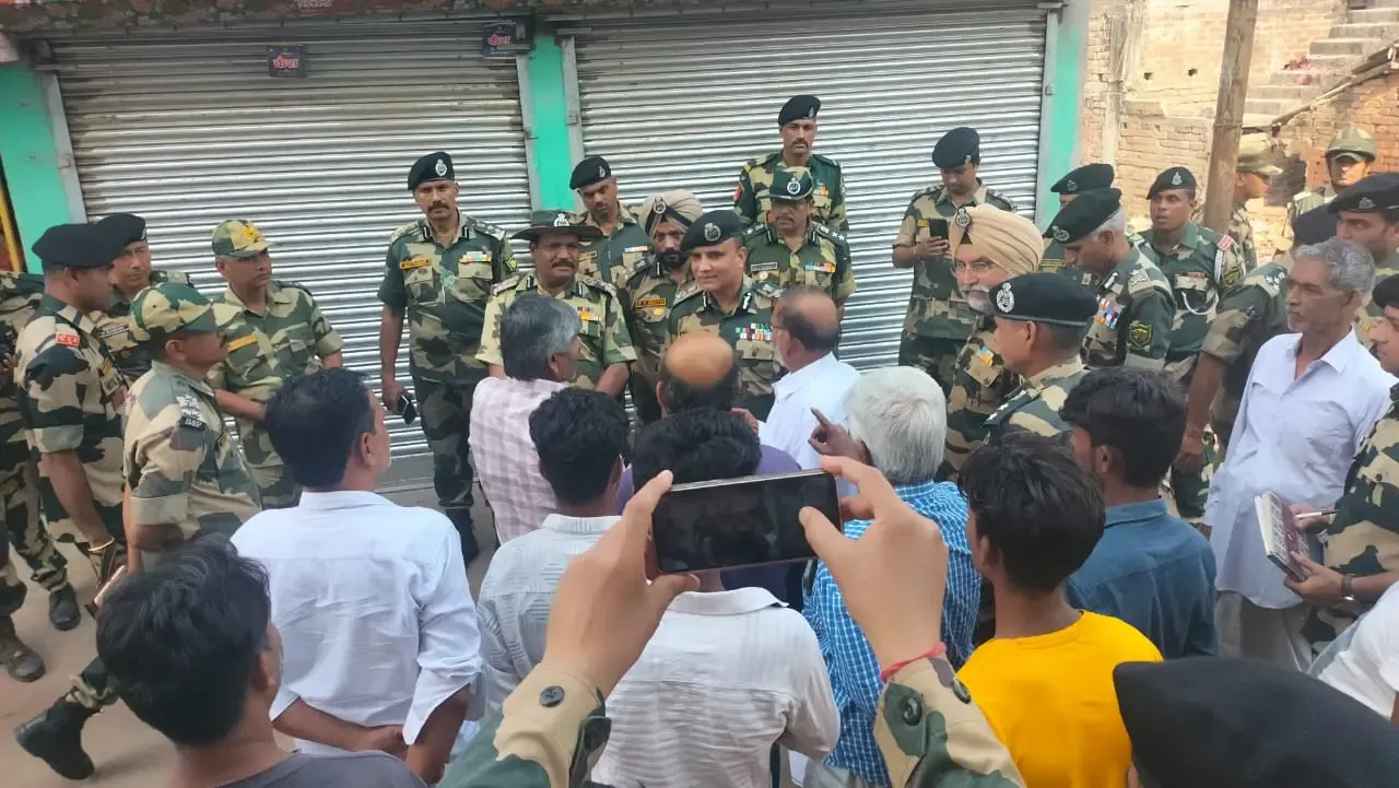 West Bengal: BSF ADG Engages with Victims of Murshidabad Violence, Offers Support