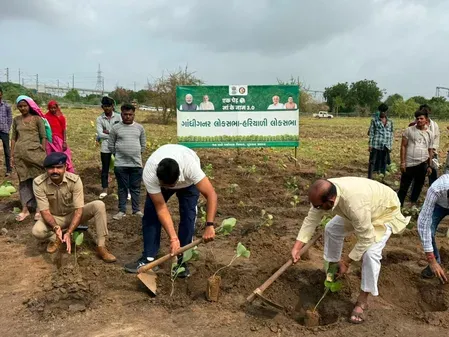 Western Railway Ahmedabad Division targets 8 lakh saplings in Gujarat plantation drive
