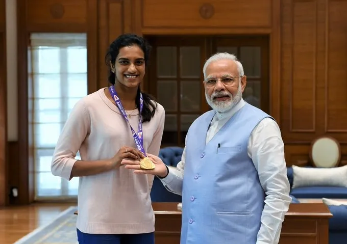 Did Modiji Inspire PV Sindhu's Winning Streak?