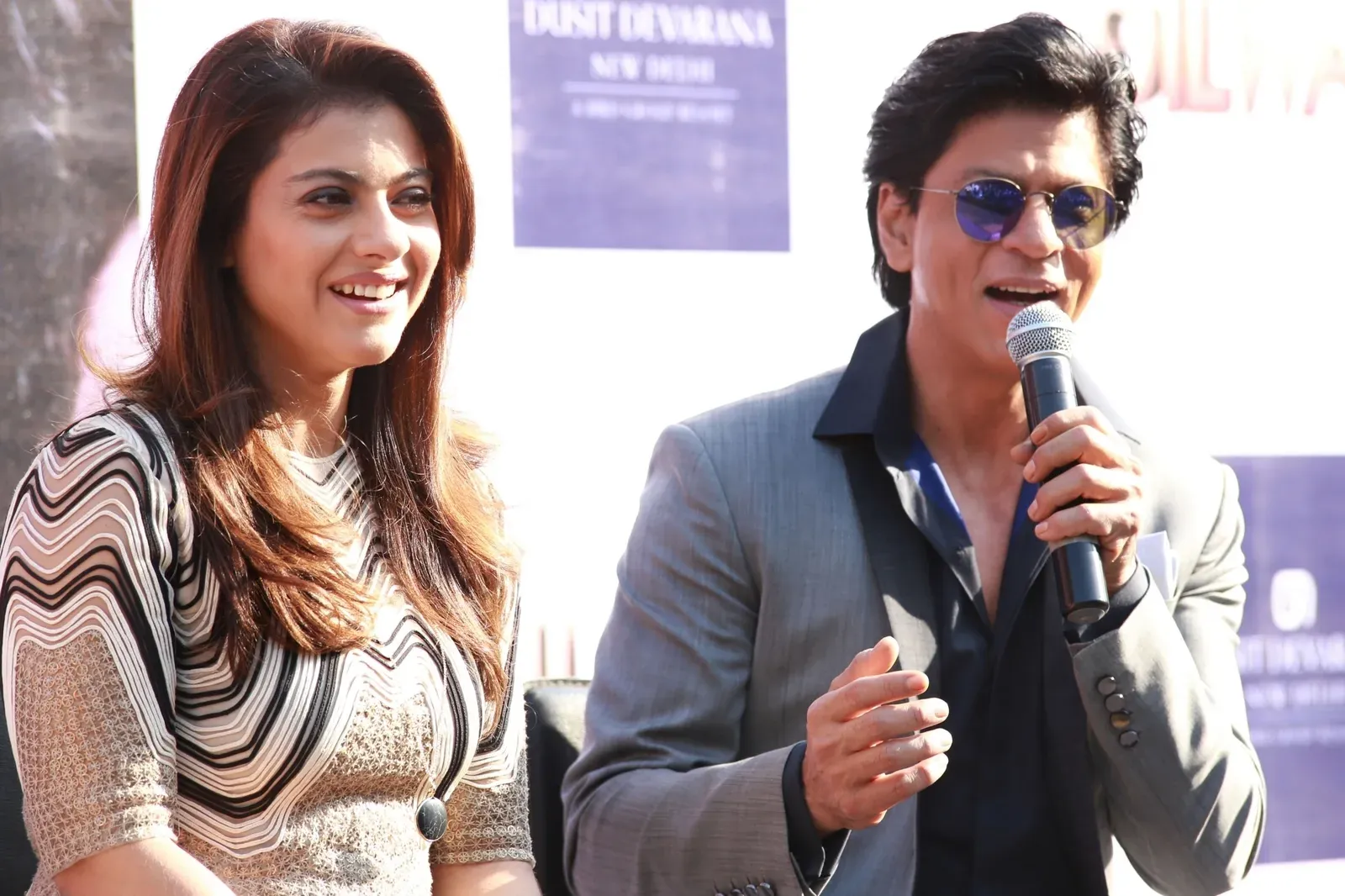 Shah Rukh Khan reveals 'not too pleasant' first meeting with Kajol on Baazigar set