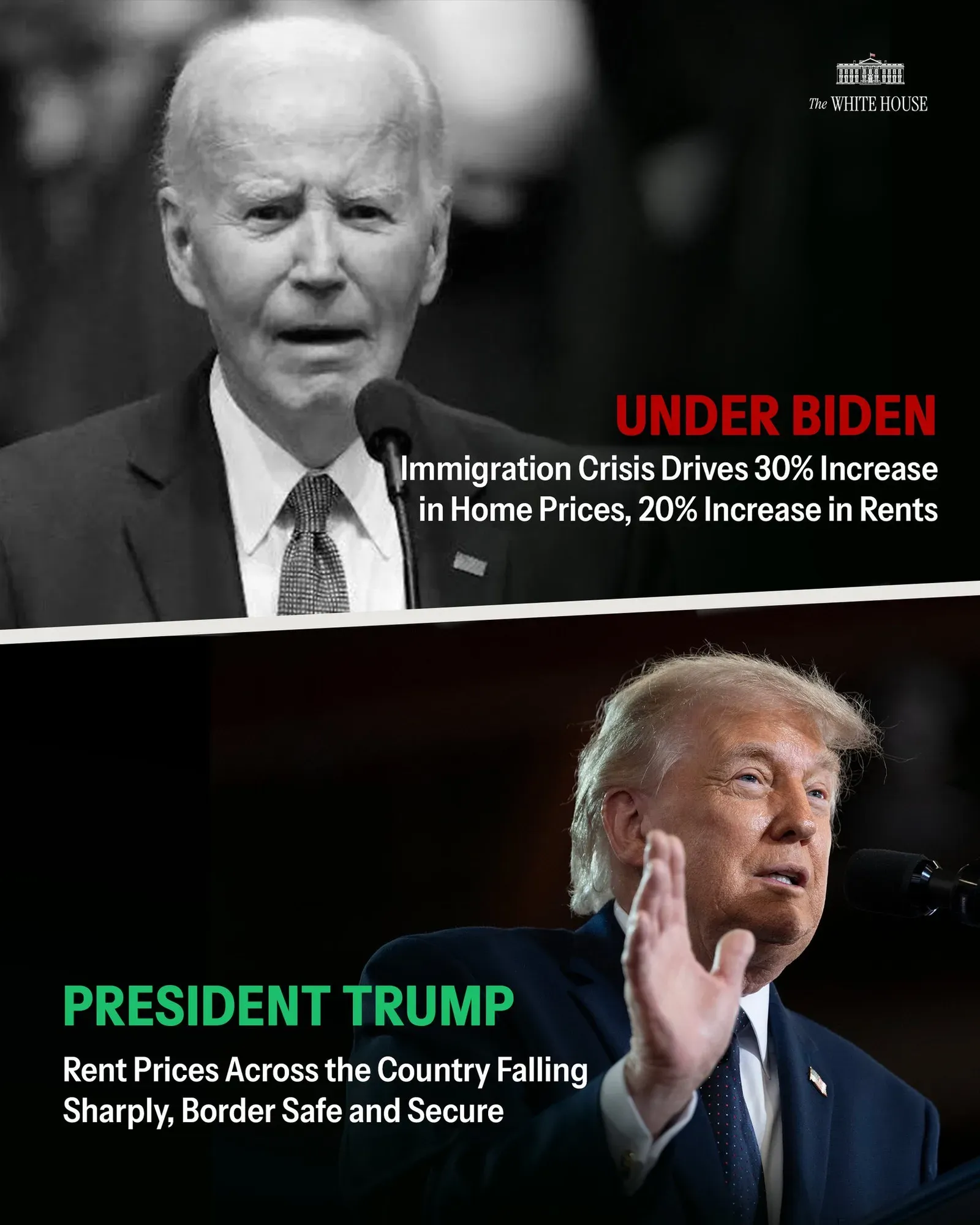 White House Blames Biden for US Immigration, Housing Crisis