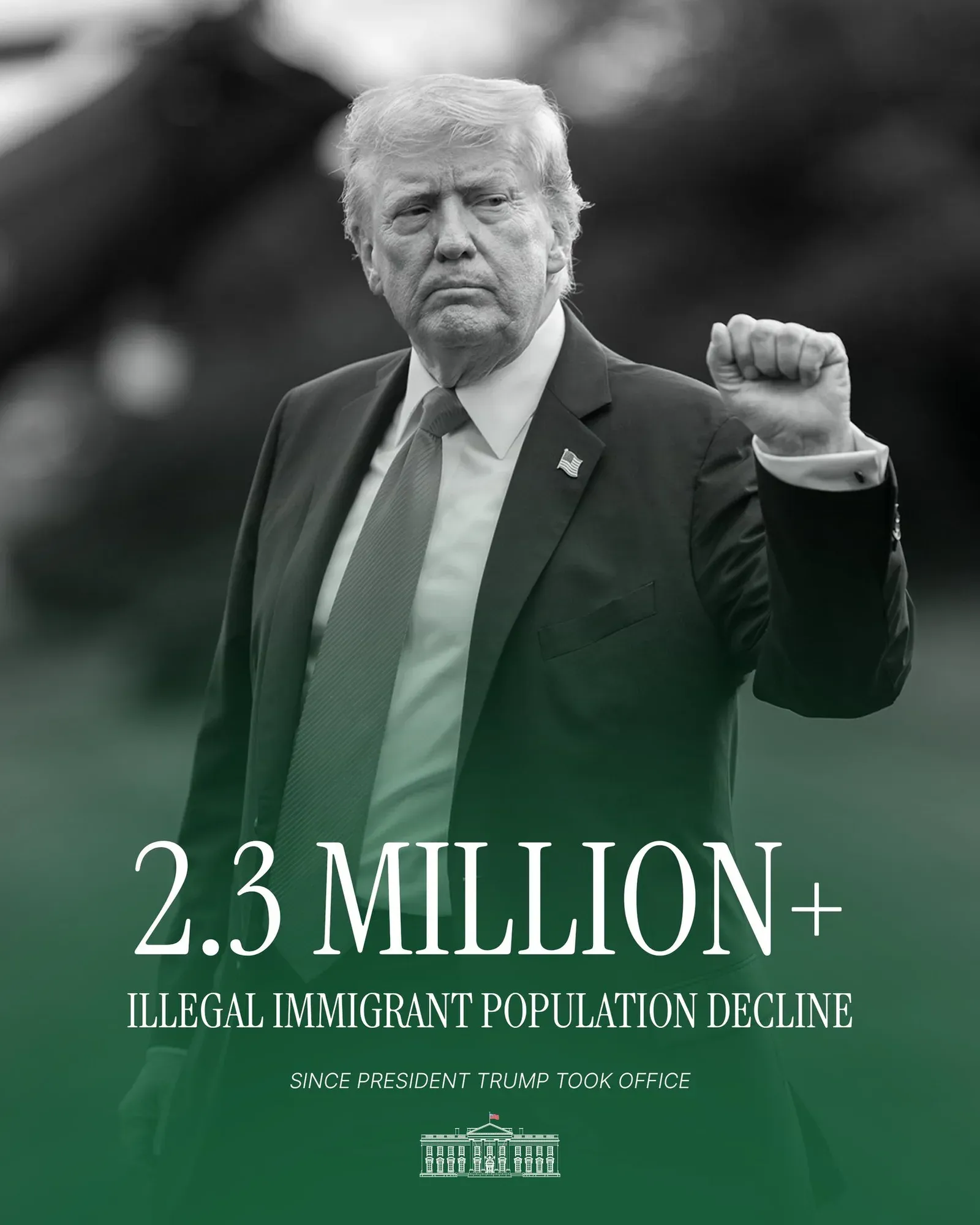 White House Claims 2.3M Drop in Illegal Immigrant Population