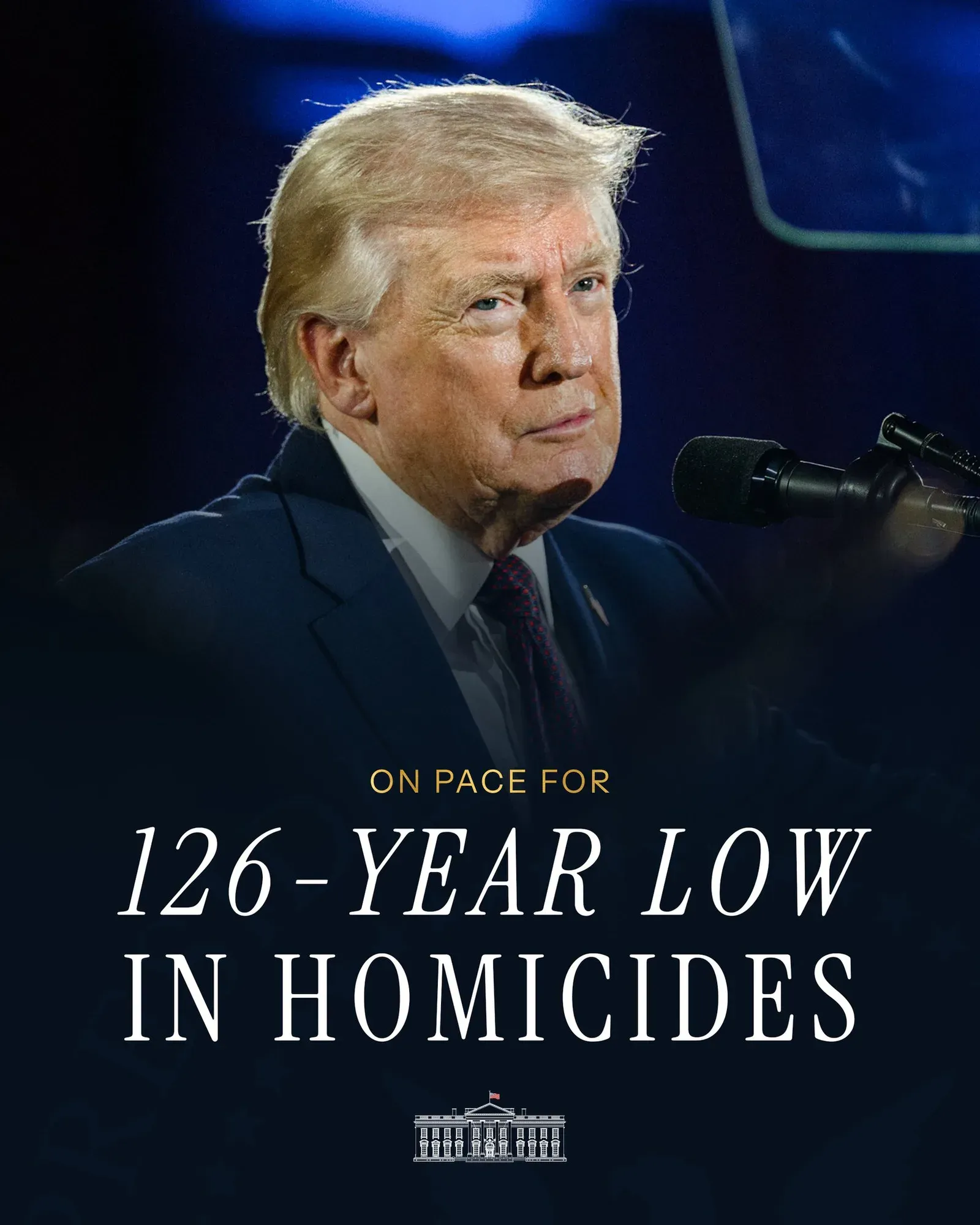 White House Claims Historic Murder Drop Under Trump in 2025-26