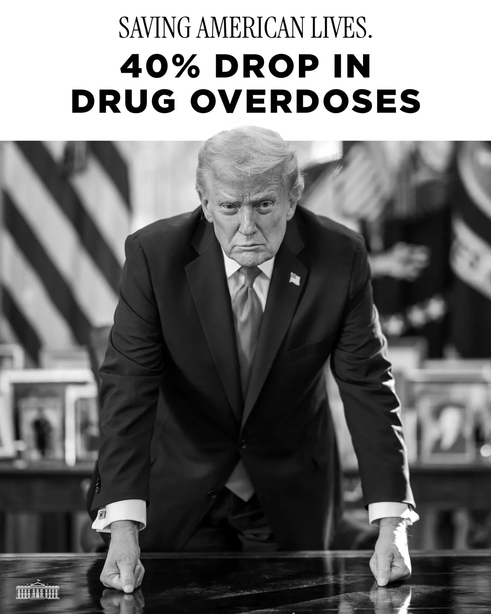 White House Claims Massive Drop in US Drug Overdose Deaths
