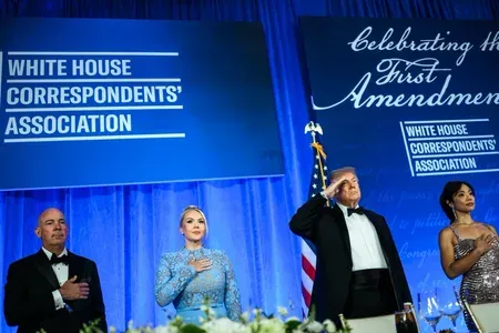 WHCA dinner: Press freedom defence delivered to Trump at rescheduled event