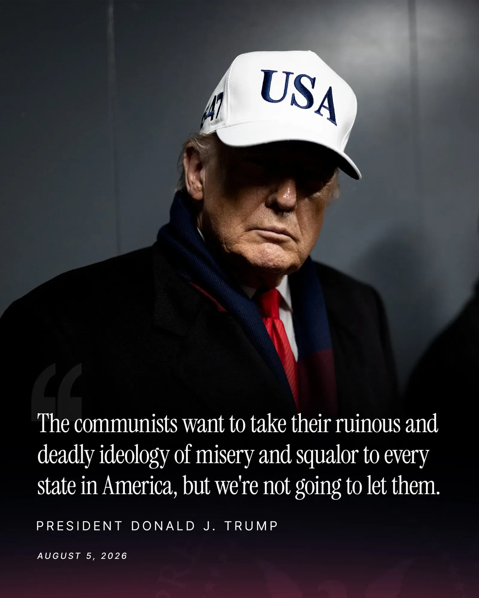 White House Declares: 'America Will Never Be a Communist Country'