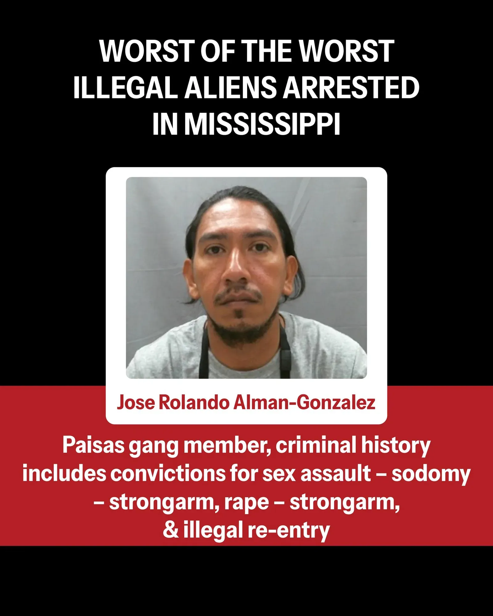 White House Flags Major Arrests in Mississippi