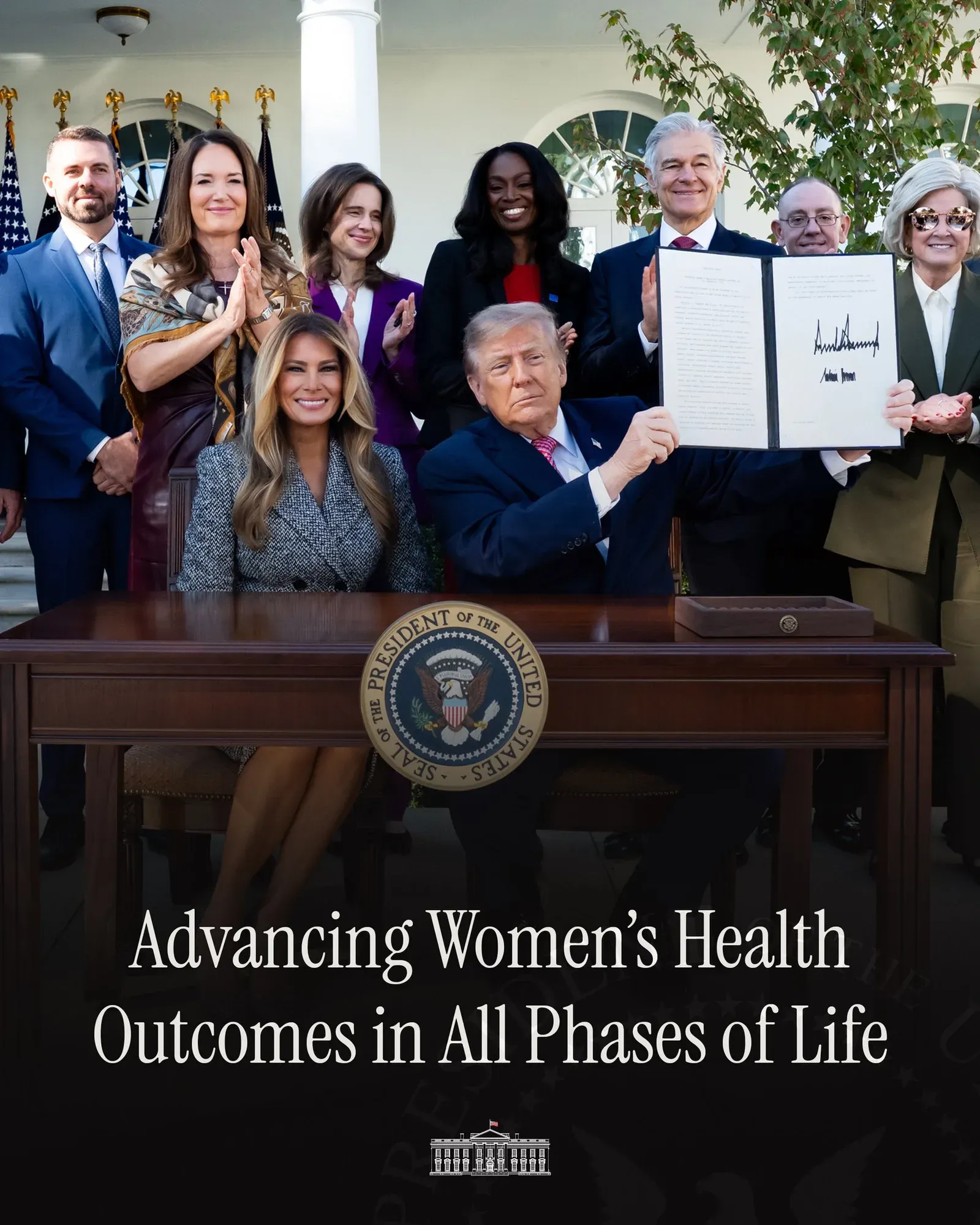 White House: FLOTUS Champions Women's Health Executive Order