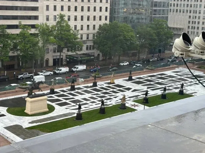White House Highlights Freedom Plaza in Washington DC