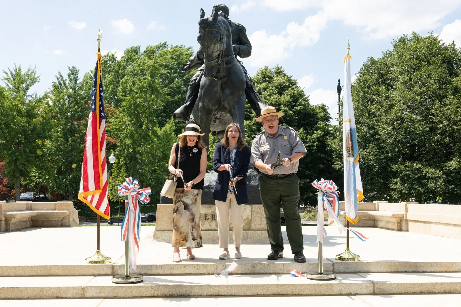 White House Highlights General Phillip Sheridan Fountain