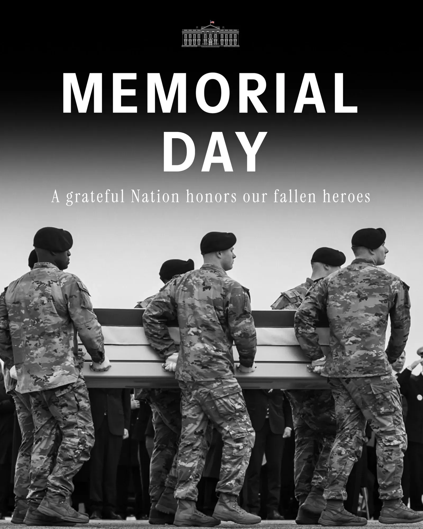 White House Honors Fallen Troops on Memorial Day 2026