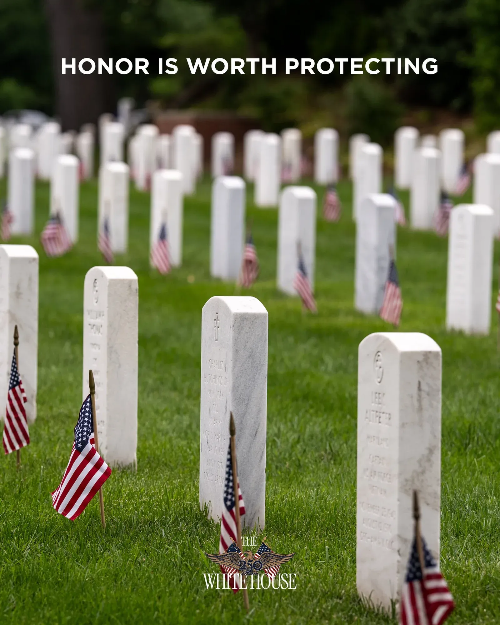 White House Honours Fallen Patriots on Independence Day
