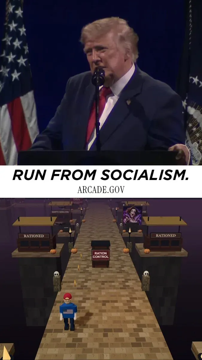 White House Launches 'Socialism Run' Arcade Game to Mock Socialist Policy