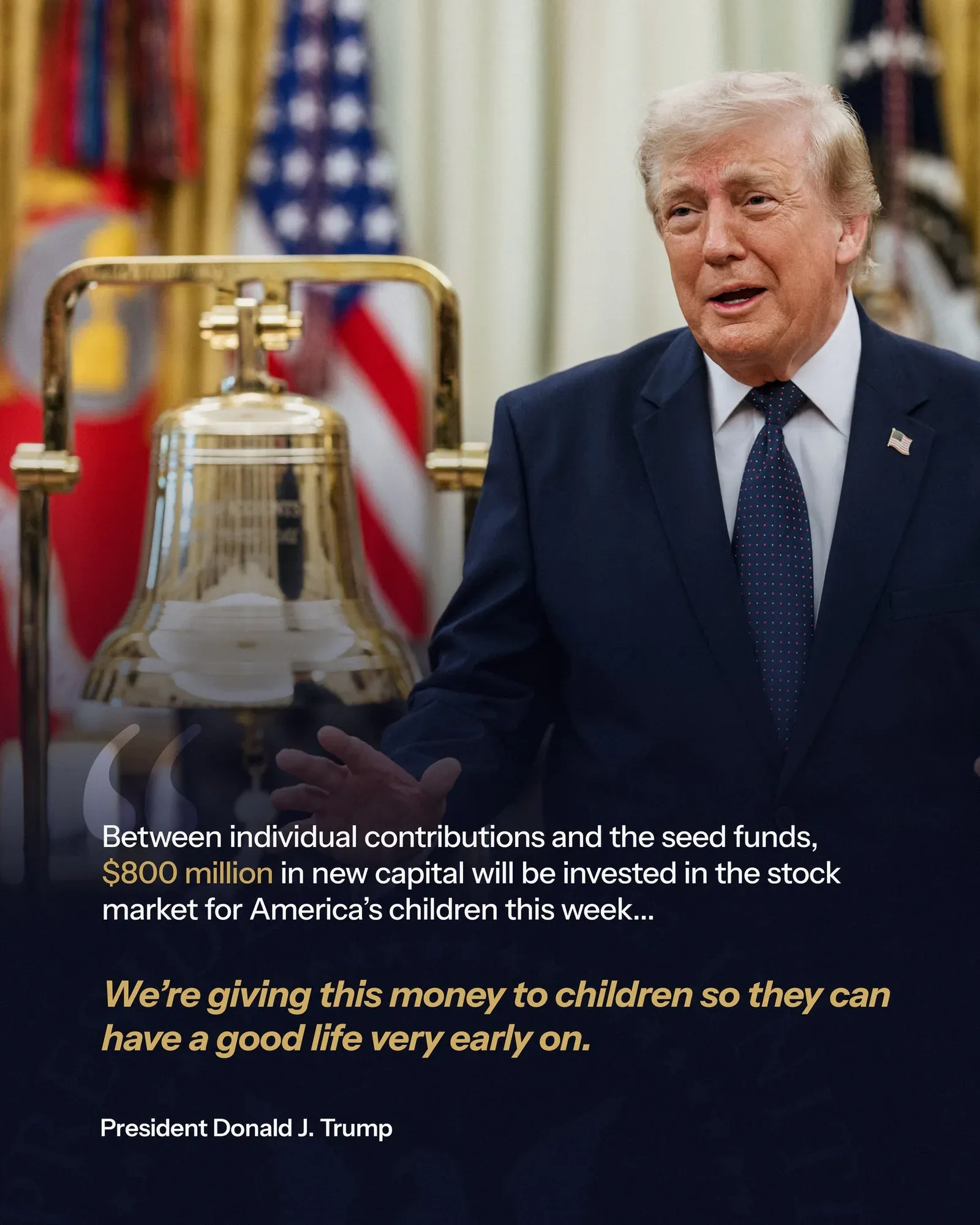 White House Launches Trump Accounts for All U.S. Children