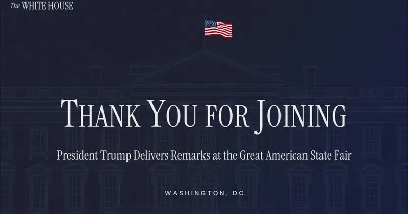 White House Marks 250 Years of American Independence Live
