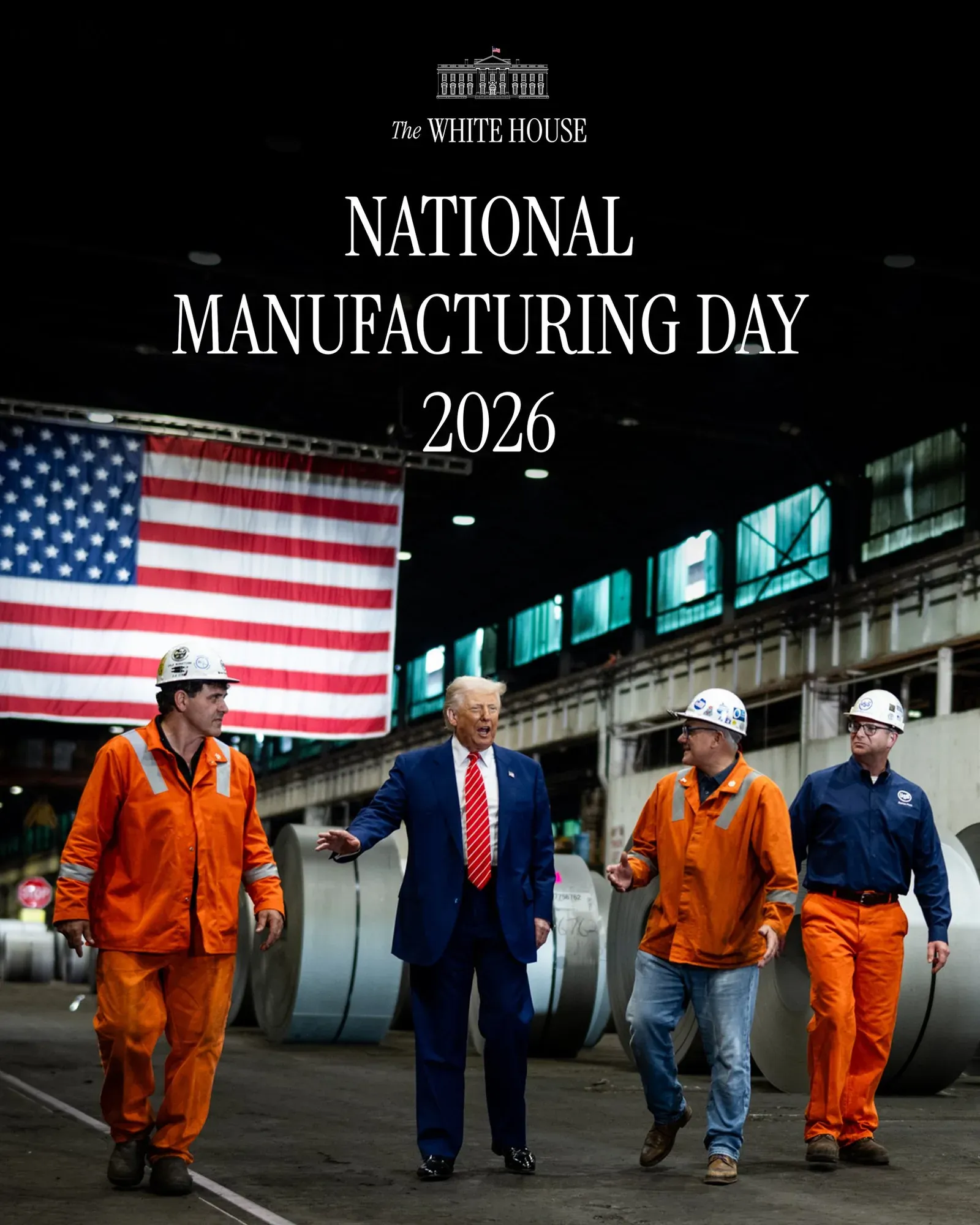 White House Marks National Manufacturing Day, Hails US Comeback