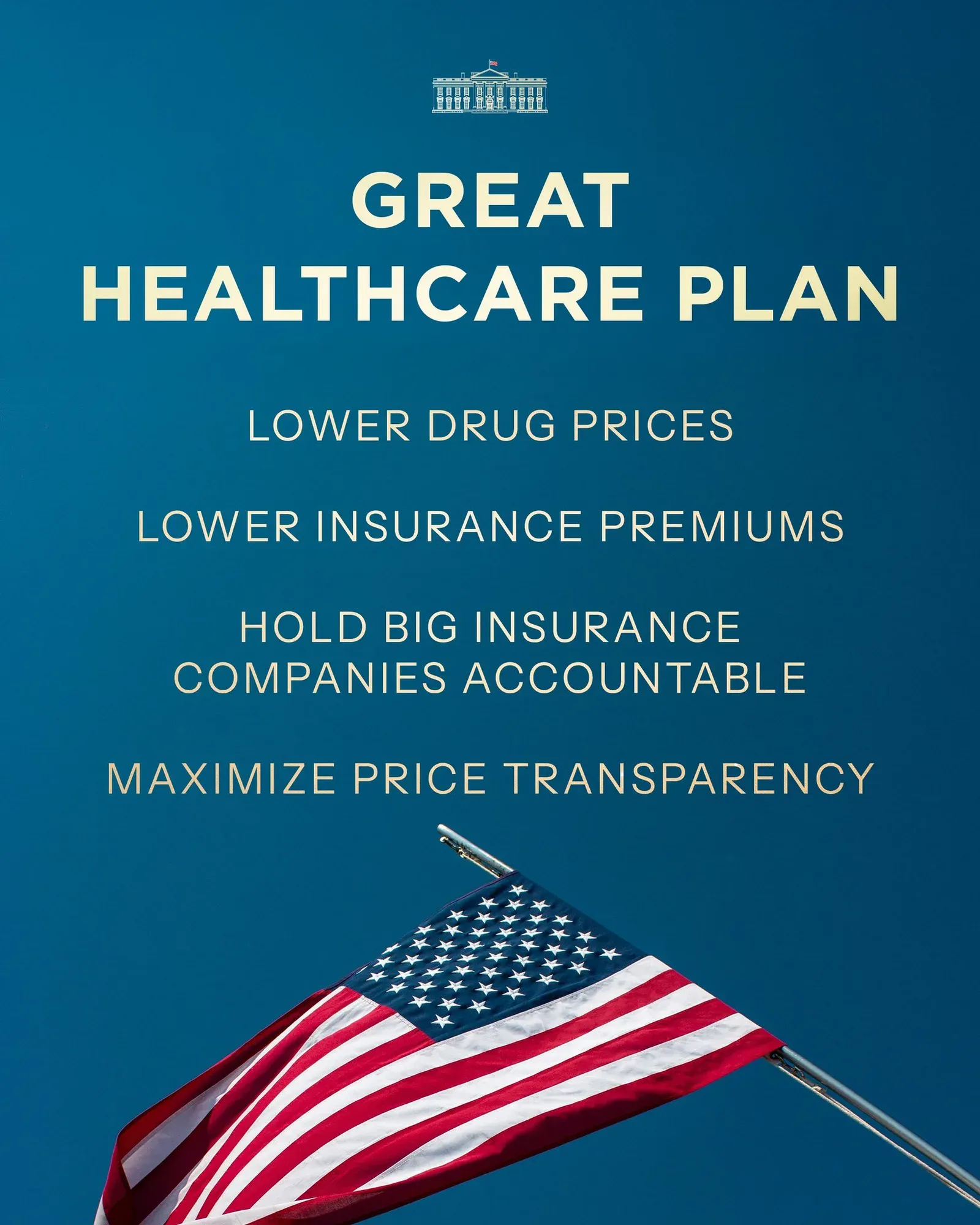 White House Pitches 'Great Healthcare Plan' Targeting Insurers