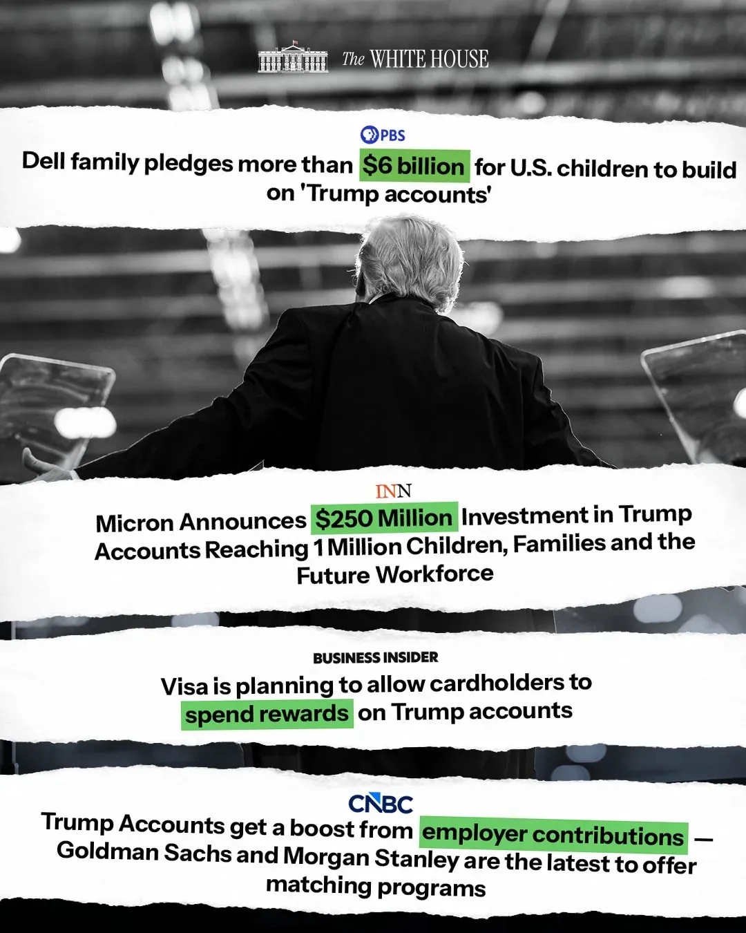 White House Promotes 'Trump Accounts' Savings Push for Youth