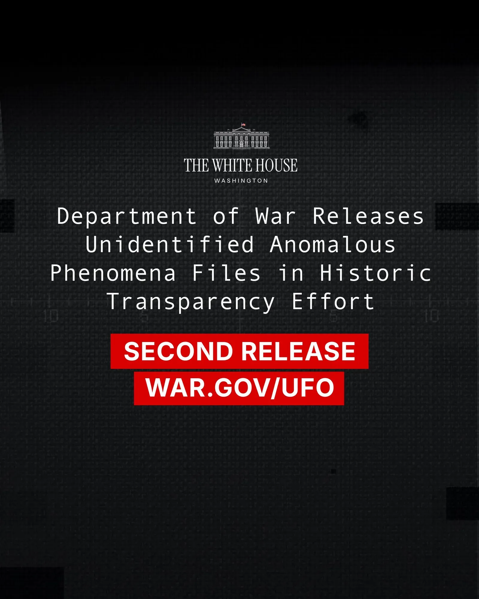 White House Releases Second Batch of UAP Files