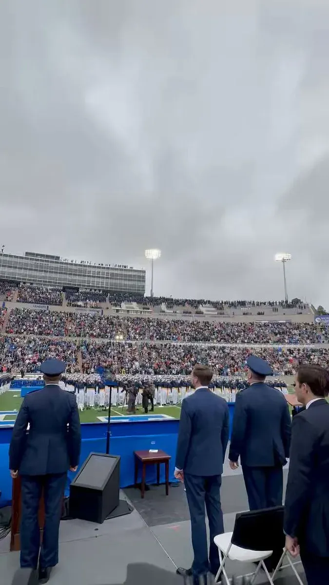 White House Salutes US Air Force Academy Class of 2026