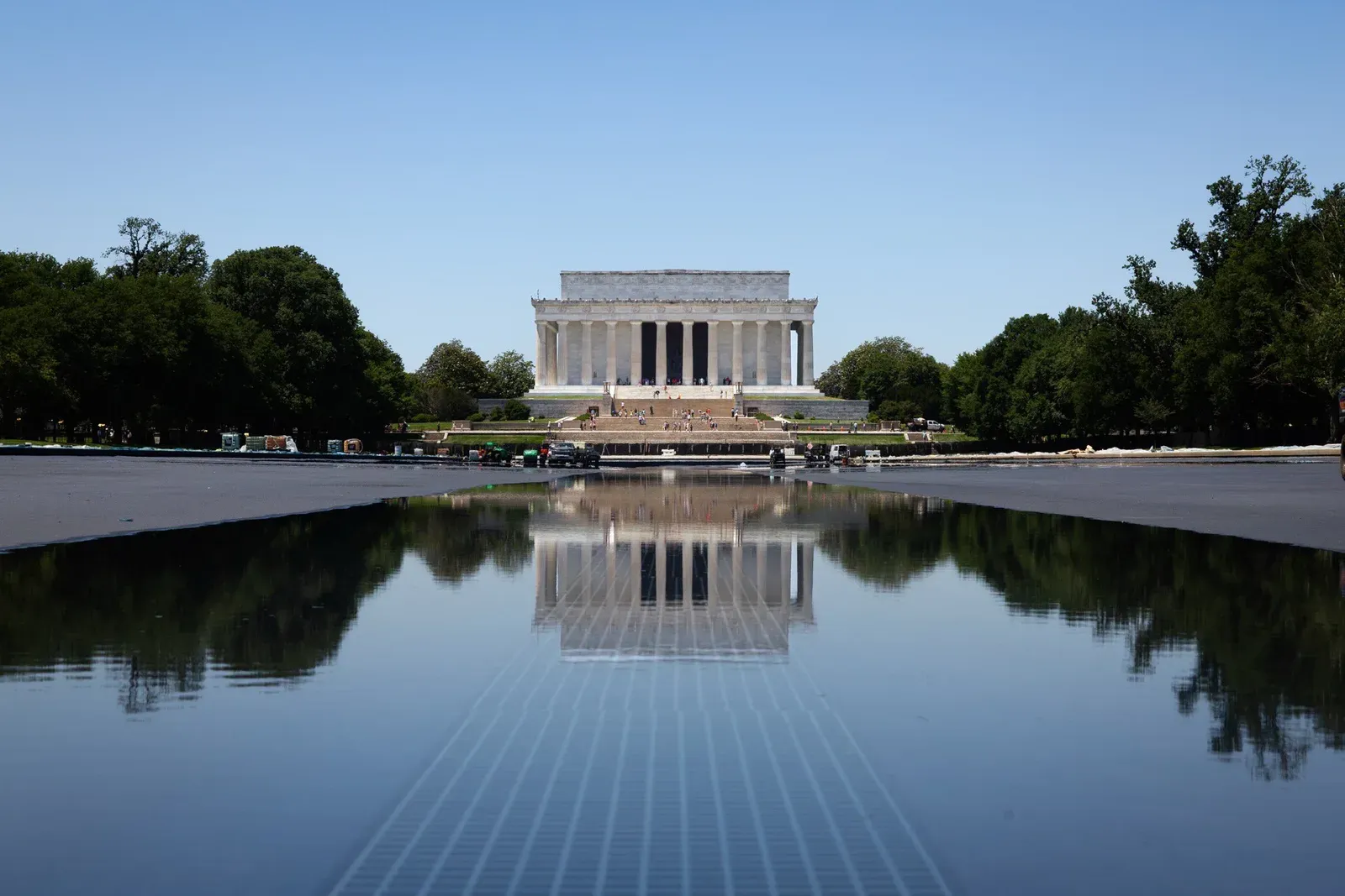 White House Says D.C. Reflecting Pool Is Back Online Under Trump