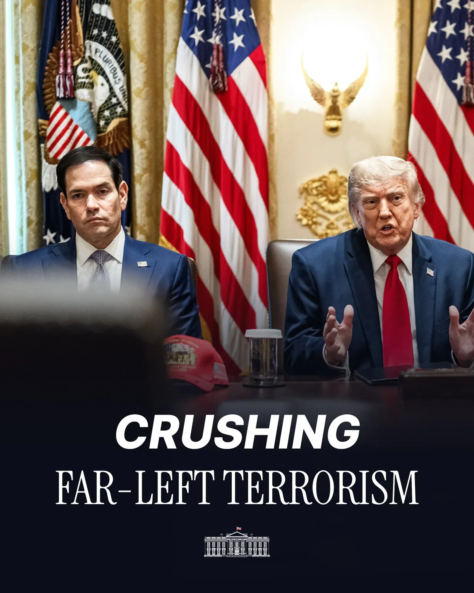 White House Says State Dept to Crush Far-Left Terror Groups