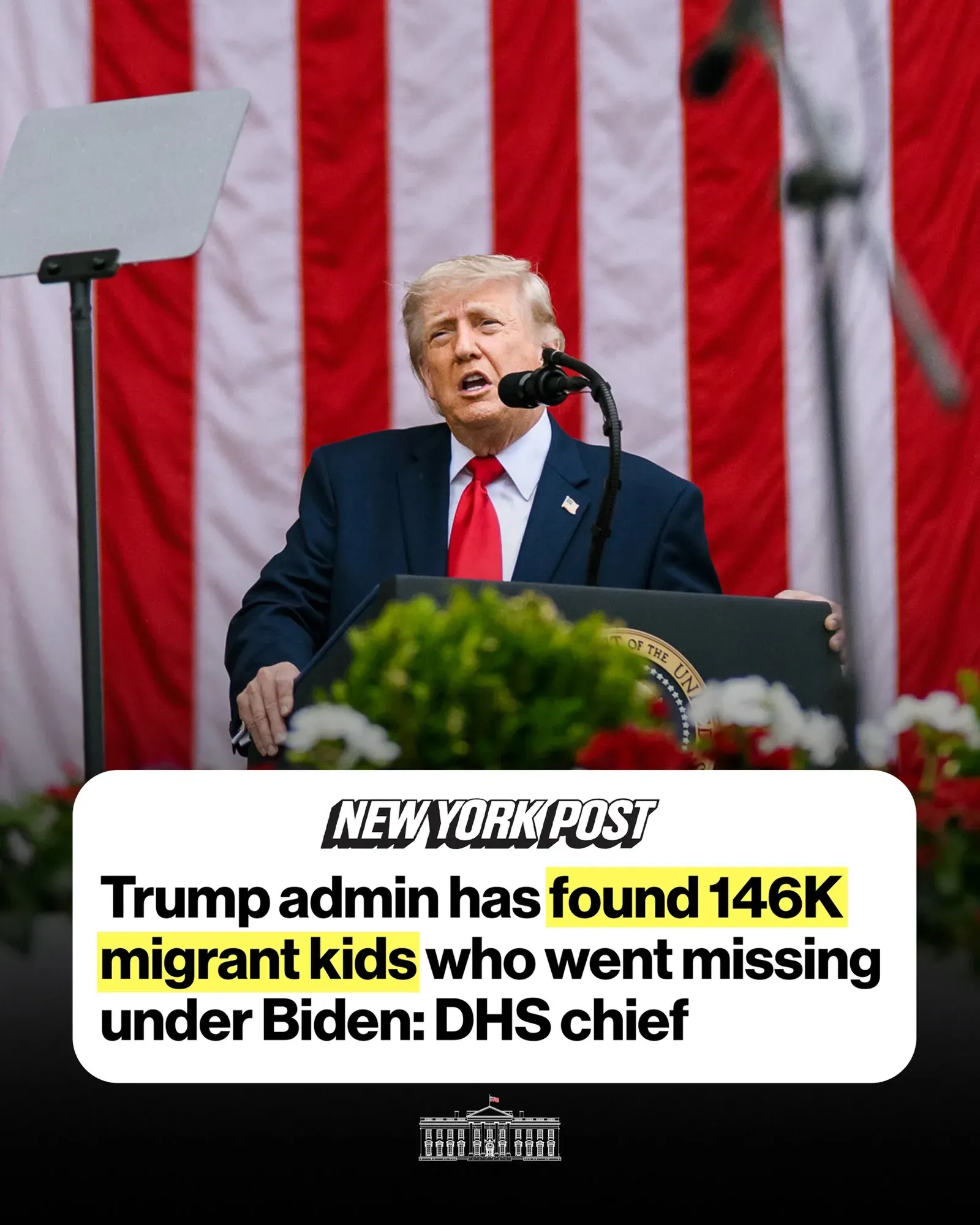 White House Says Trump Is Fixing Biden's Border Crisis