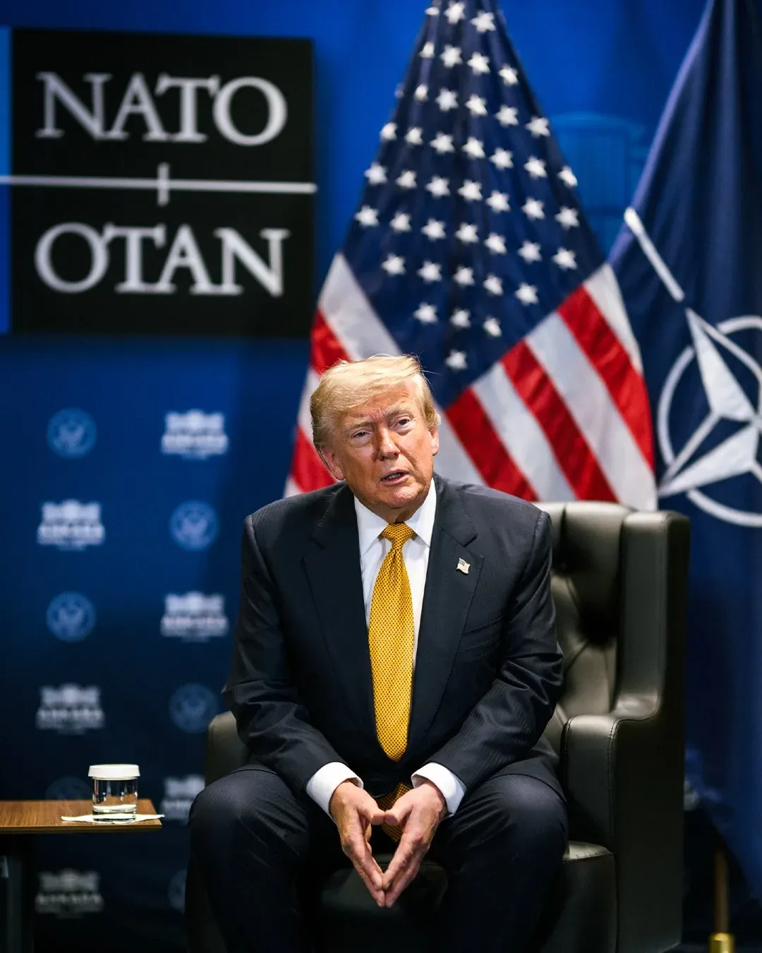 White House Shares Photo Post on X With Flag Emoji