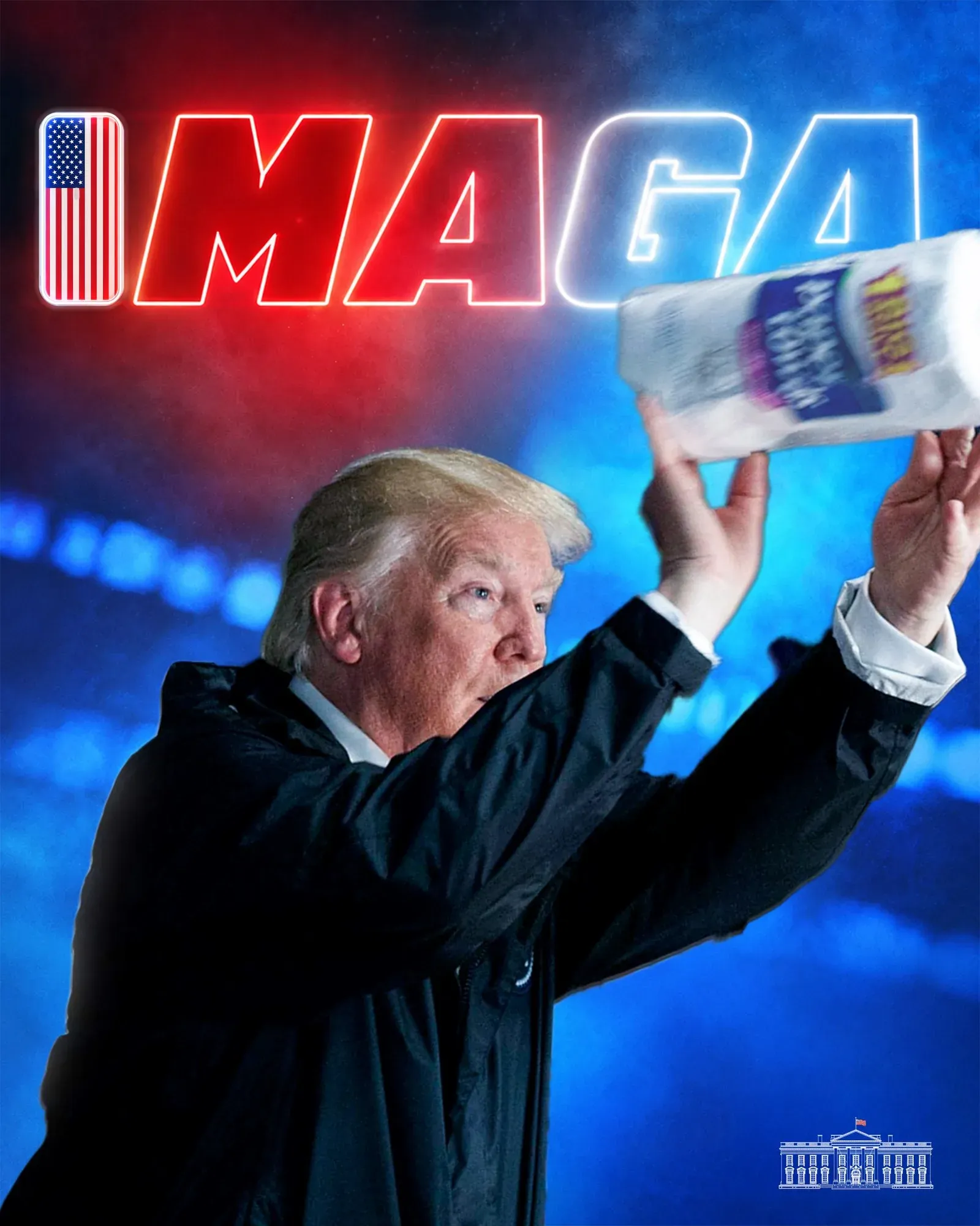 White House Shares Playful Basketball Post Featuring POTUS