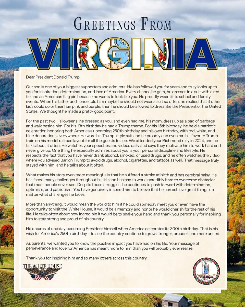 White House Signals Presence in Virginia