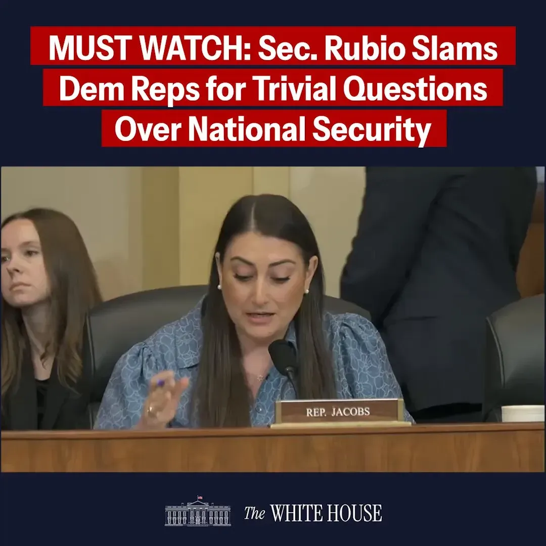 White House Slams Democrats, Backs Rubio on 'America First' Security