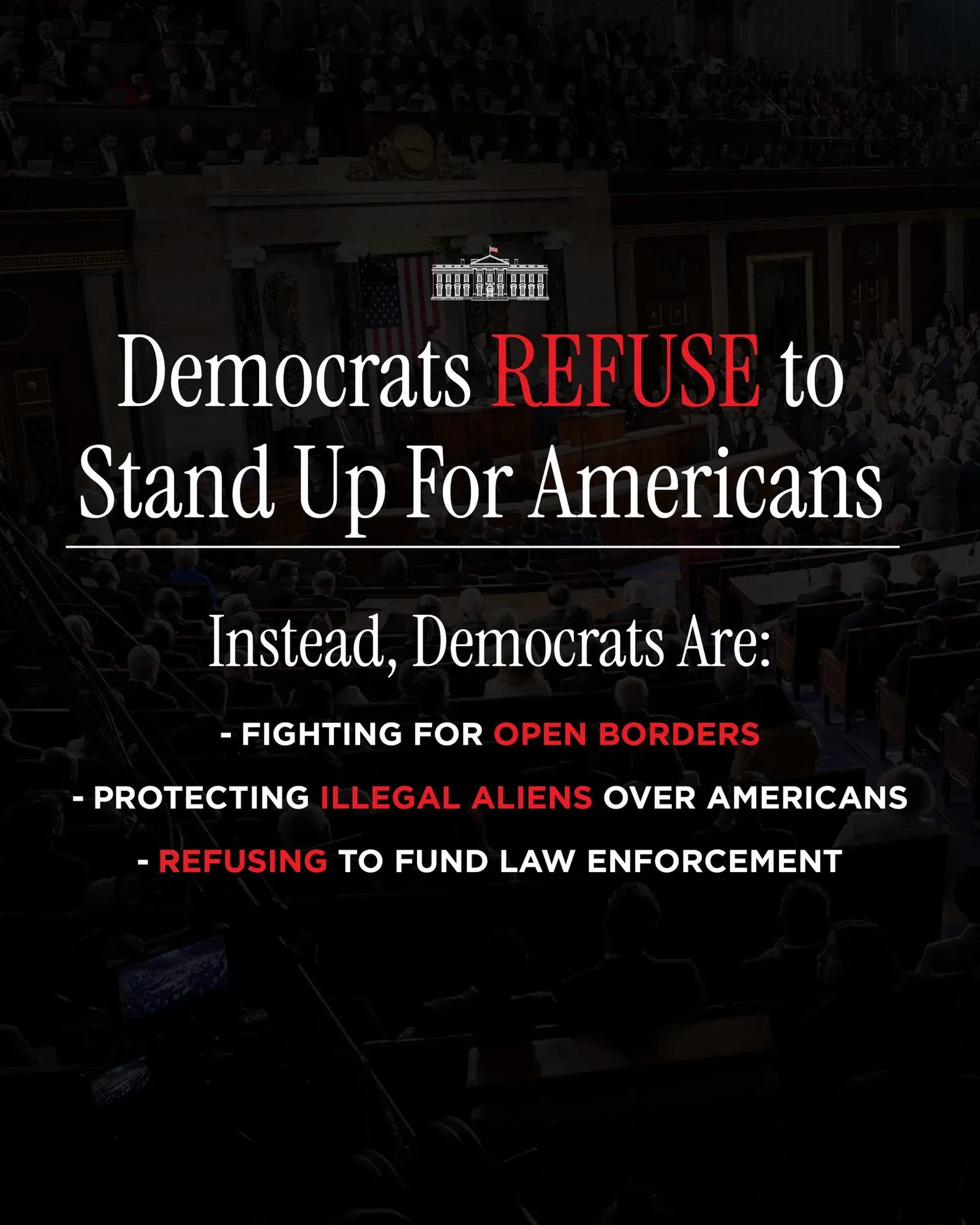 White House Slams Democrats Over Secure America Act Vote
