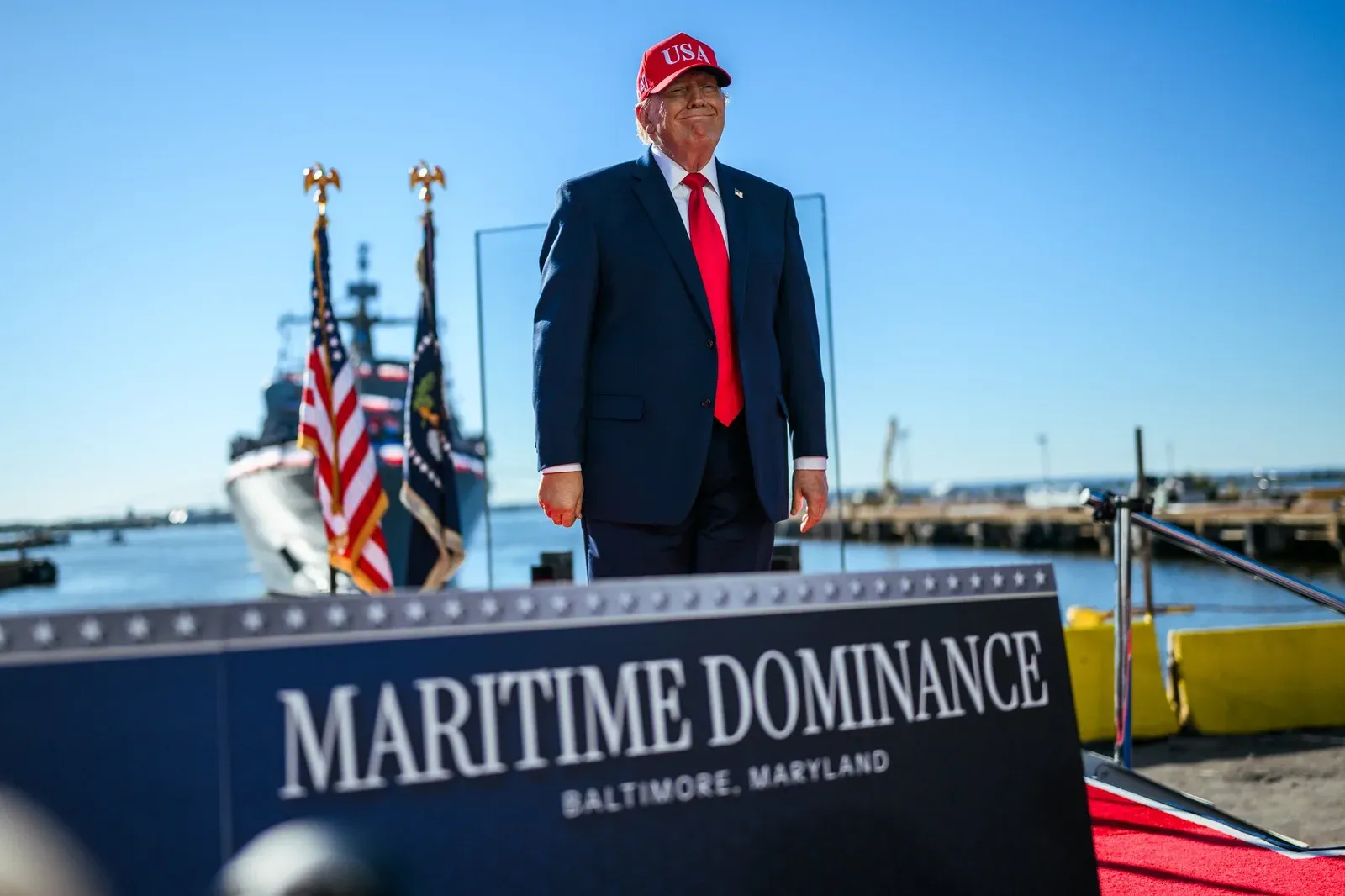 White House Touts Largest US Shipyard Built Since WWII