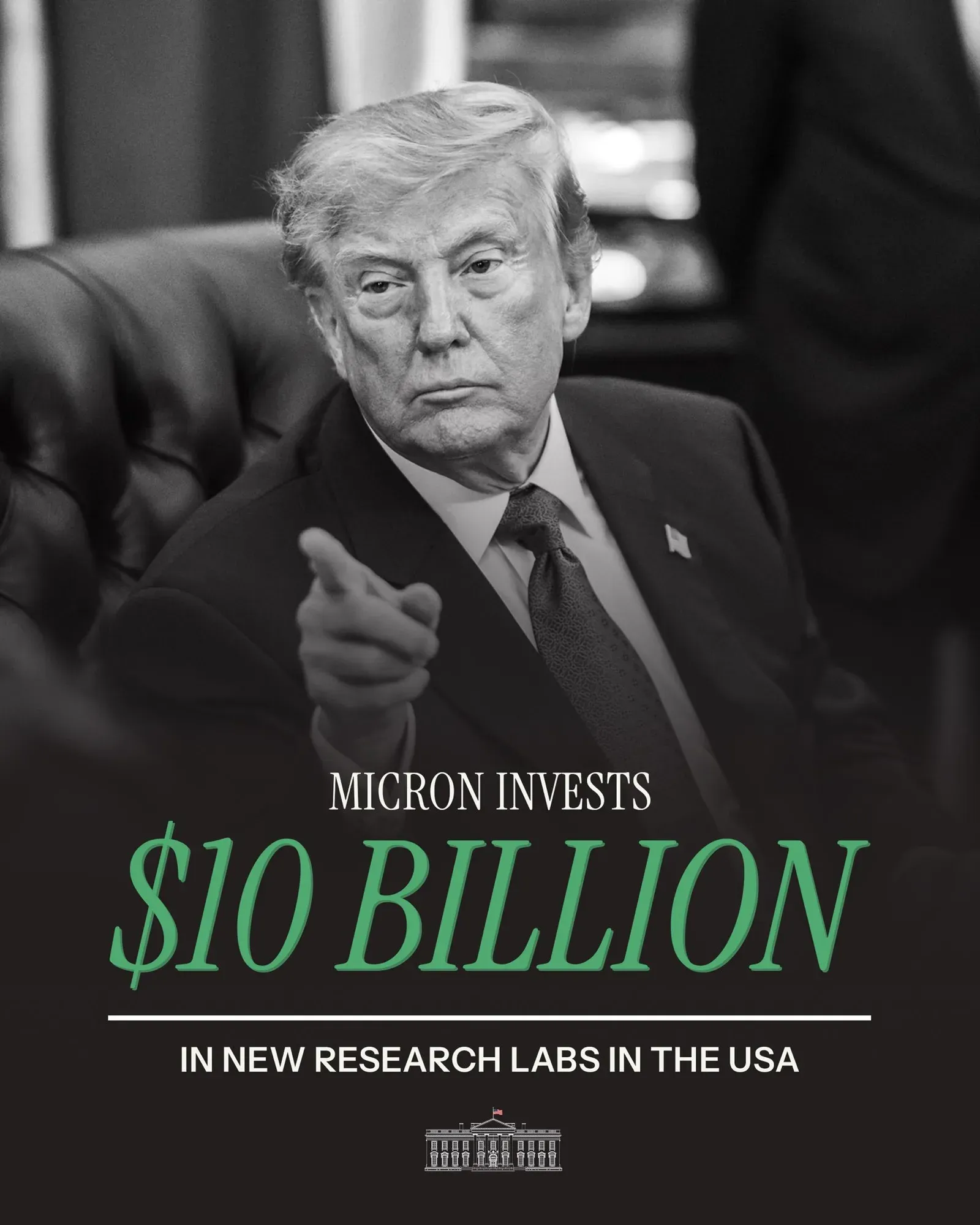 White House Touts Micron's Fresh US Investment in AI Push