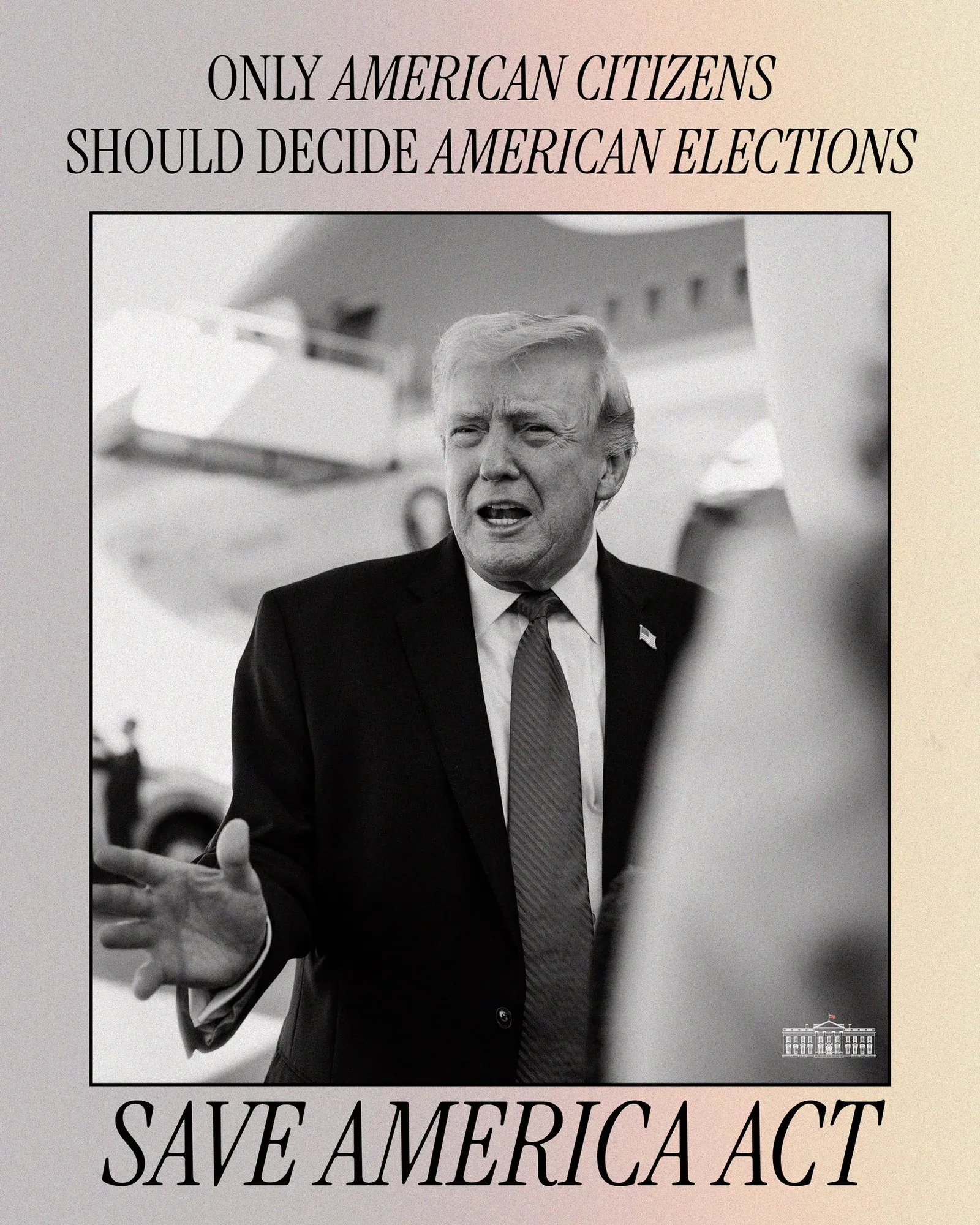 White House Urges Congress to Pass SAVE America Act