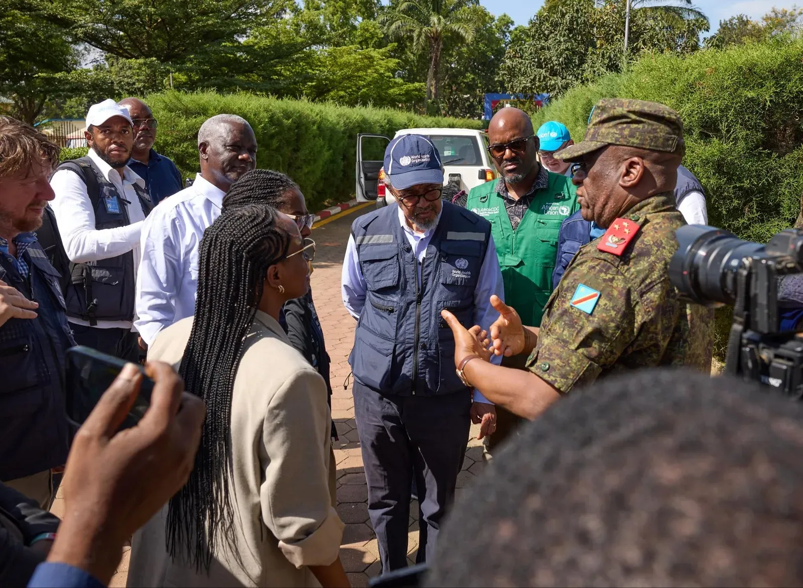 WHO chief Tedros visits Congo as Ebola Bundibugyo outbreak intensifies