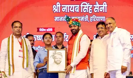 Haryana CM Pledges Ganga Water Supply to Faridabad Residents