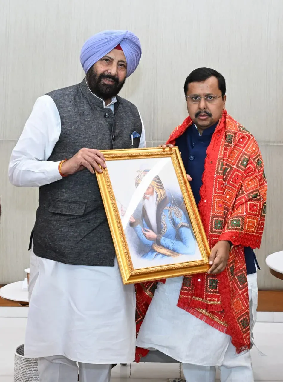 Punjab BJP chief Dhillon meets Nabin, vows booth-level push for 2027 polls