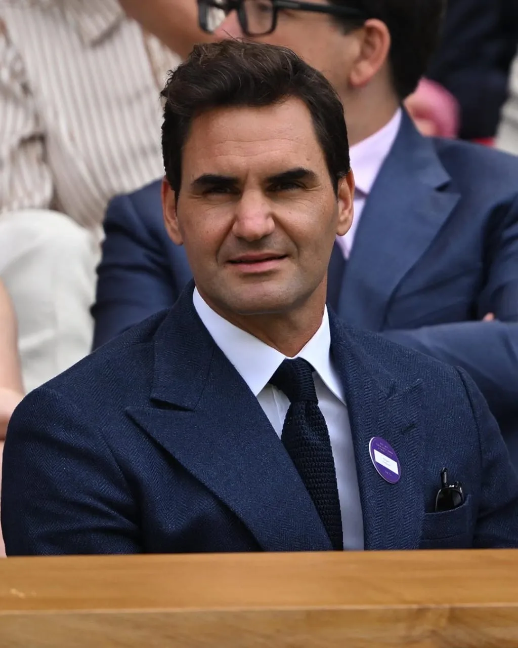 Is Federer Back at Wimbledon to Watch Djokovic Pursue His Record?