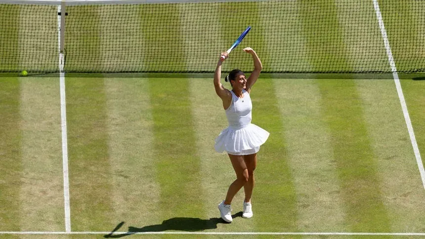 Kostyuk crushes Paolini 6-3, 6-2 to reach maiden Wimbledon semifinal