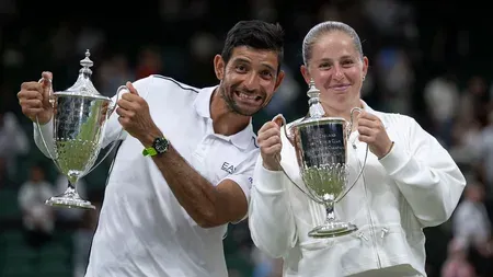 Ostapenko and Arevalo win Wimbledon mixed doubles after stunning comeback