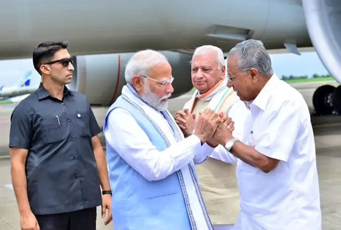 How Did Kerala CM Vijayan Wish PM Modi on His Birthday?
