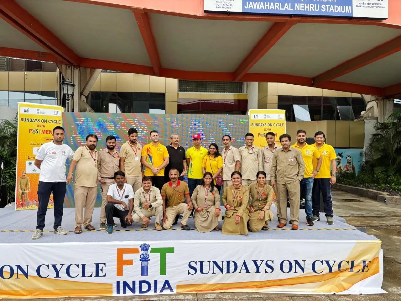 Can India Become an Obesity and Pollution-Free Nation? The 34th Edition of Fit India Sundays on Cycle Honors Postmen