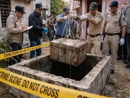 Was a Woman's Body Discovered in a Septic Tank in Bhopal?