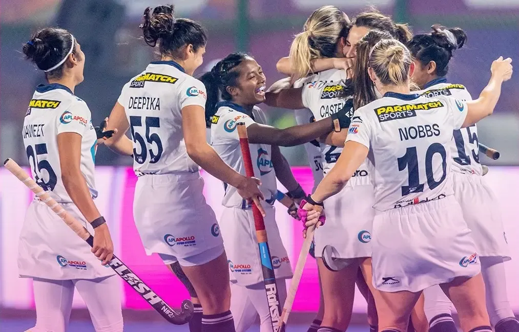 क्या विमेंस एचआईएल में ऋतुजा-साक्षी ने गोल दागकर रांची रॉयल्स को जीत दिलाई?