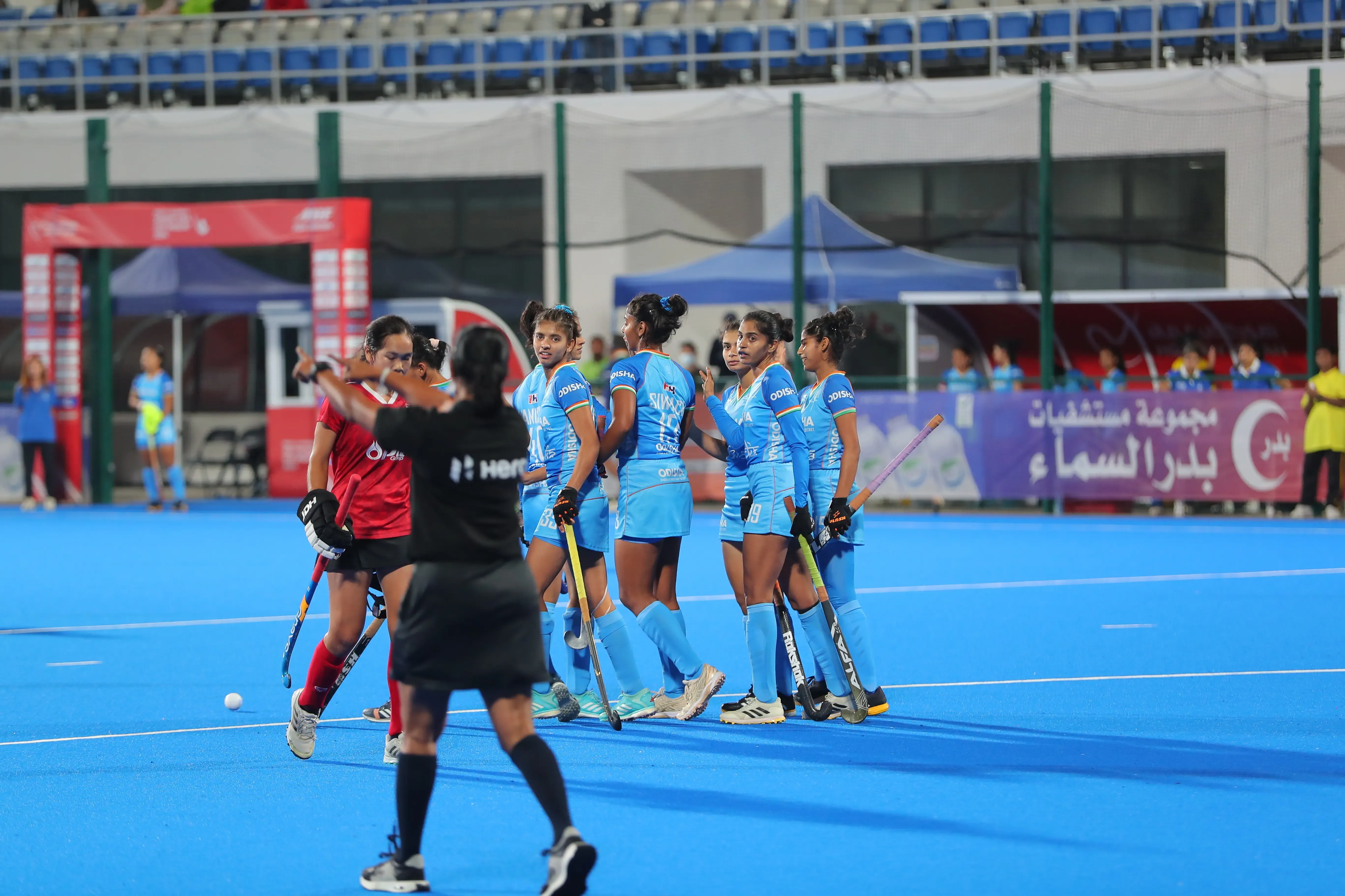 India Advances to Semifinals After 9-0 Victory Against Thailand in Women's Jr Asia Cup